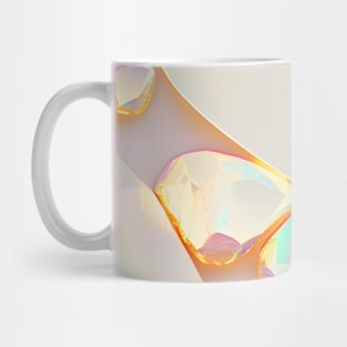 Opal Gemstone Gold Pastel Texture Mug